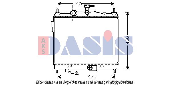 AKS DASIS Radiators, Motora dzesēšanas sistēma 560056N